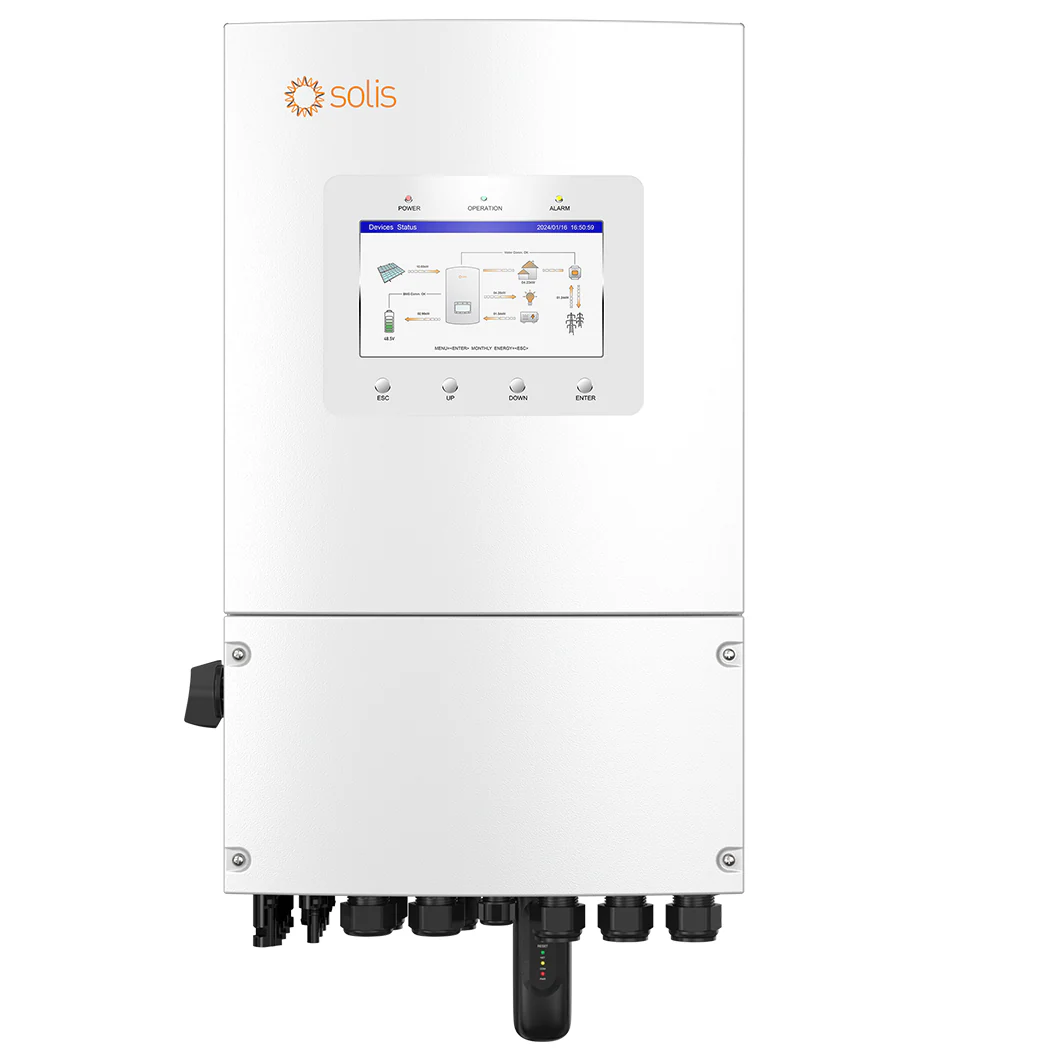 Solis 10kW S6-EH1P(3-10)K-L-PLUS Hybrid Inverter | IP66 Single Phase Solar Inverter | 2 MPPT | 10kW Backup Support - Image 2