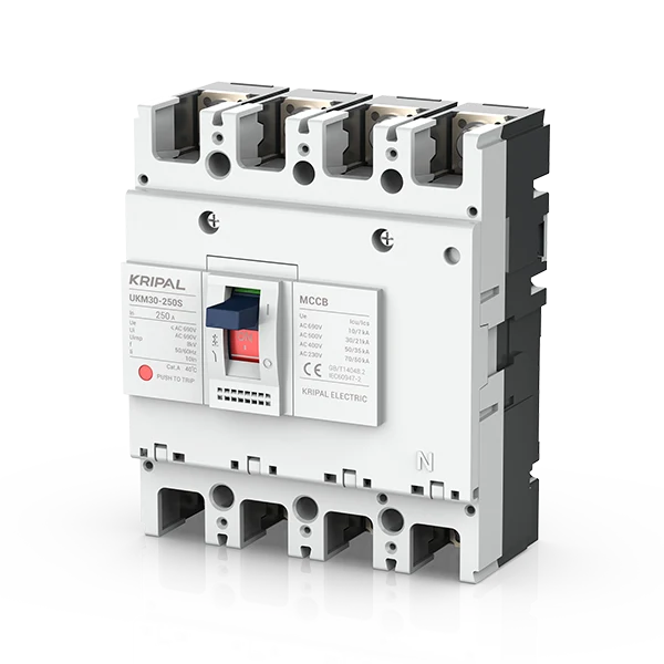 Kripal UKM30100S 4-Pole 100A AC Moulded Case Circuit Breaker (MCCB)