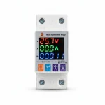 Mora 8in1 Voltage Protector | Over & Under Voltage Protective Device with kWh Meter, Unit(KWh) Lock, Frequency & Power Display