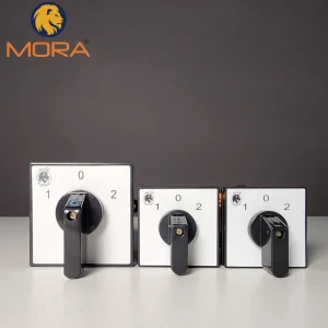 Mora Rotary Change Over 32A, 50A, 75A For Wapda, Solar, Generator