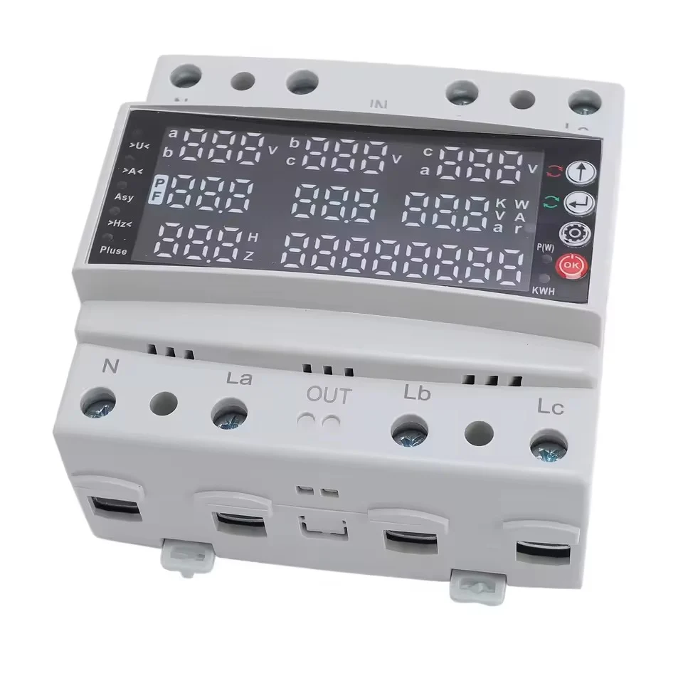 TOMZN TOMPD-100LW 100A 3 Phase Multifunctional Smart Wifi Breaker Switch | Voltage Protection Relay | Prepaid Switch - Image 4