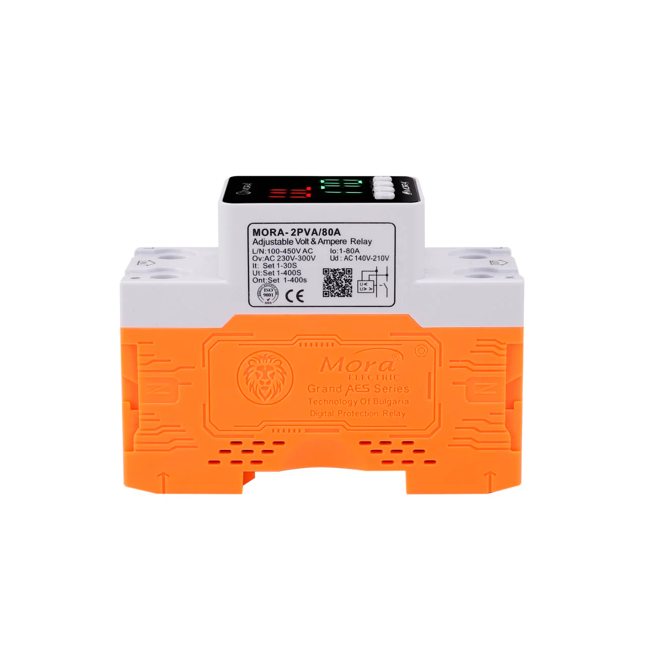 Mora 80A VA Protector by MORA Bulgaria with time delay function 2024 - Image 5