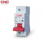 CNC YCB8s-125PV 1P DC 125A MCB Circuit Breaker – 250V Solar Protection Switch