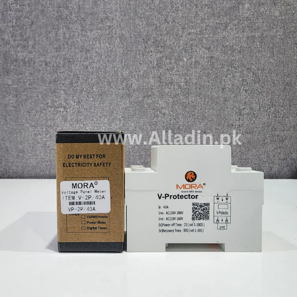 Mora 40A Volt Protector for High and Low Voltages by MORA Bulgaria with time delay function. - Image 3