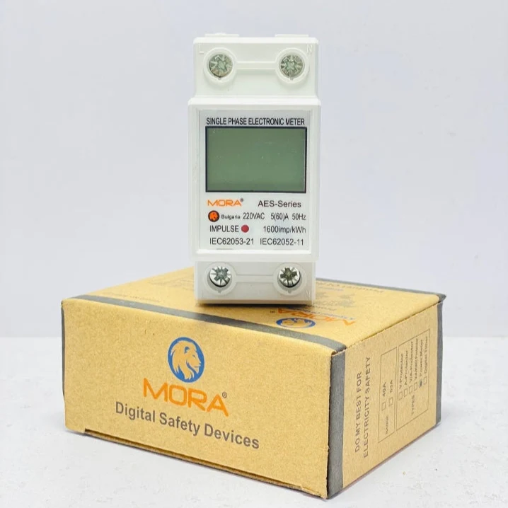 Mora 2P Digital Submeter Single Phase energy meter Din rail type - Image 2