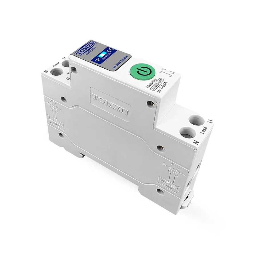 Tomzn TOB9S-VAP 8in1 63A WIFI Smart Switch with monitoring and Protection, TOMZN wifi breaker full function - Image 2