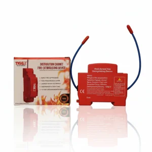 Tiger Fire Extinguishing Device Din rail for Distribution box | Automatic Electrical Fire Suppression System