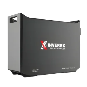 Inverex 12V 200Ah LiFePO4 Lithium Battery IP20 – Smart BMS Solar & Home Backup Battery
