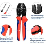 YTH-2546B Solar Panel PV Cable MC4 Crimping tool for solar panel connectors, solar crimper(2.5-6mm2)