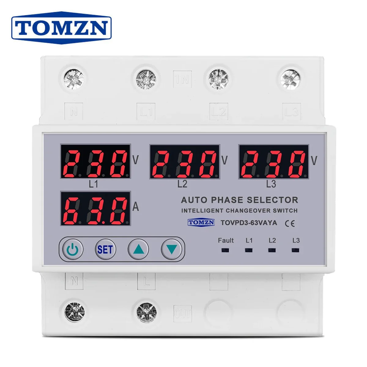 N-Tech VB6H 4 Pole AC MCB Overload & Short-Circuit Protection