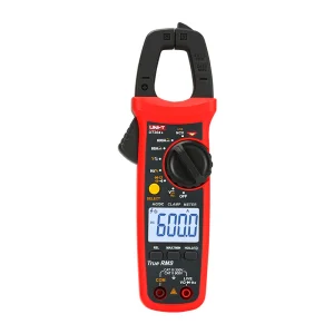 UNI-T UT204+ Digital Clamp Meter – True RMS AC/DC Current Tester with Large LCD, Capacitance & Frequency Measurement