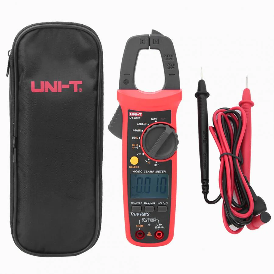 Uni-T UT203+ Digital Clamp Multimeter DC AC Current Voltmeter 400-400A - Image 5