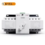 KAEL KAQ1-125/4P 125A Motorized 4P AC Three Phase Din Rail 220V Dual Power Automatic Transfer Switch ATS KAEL KAQ1-125/4P 125A Motorized 4P AC Three Phase Din Rail 220V Dual Power Automatic Transfer Switch ATS