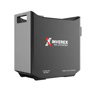 Inverex 12V 100Ah Lithium-Ion Battery | 1.28kWh LiFePO4 Solar Battery | Backup Power Solution