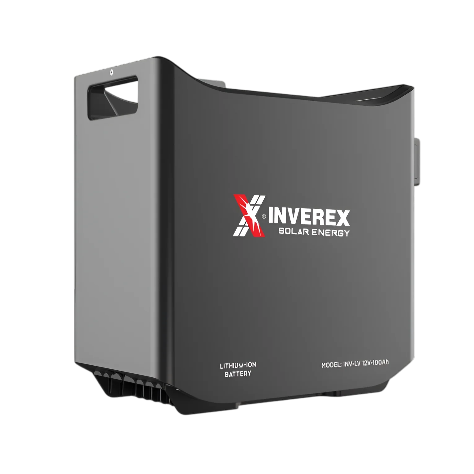 Inverex 12V 100Ah Lithium-Ion Battery | 1.28kWh LiFePO4 Solar Battery | Backup Power Solution