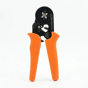 Colors HSC8 6-4 Wire Ferrule Crimping Tool 0.25mm²-10mm² Self-Adjusting Four-Mandrel Crimper
