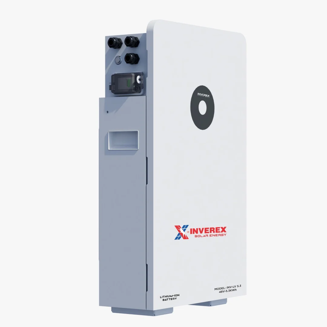 Inverex INV-LV5.3 51.2v 104Ah Lithium-Ion Battery – 5.3kWh - IP65 - Smart BMS - Image 3