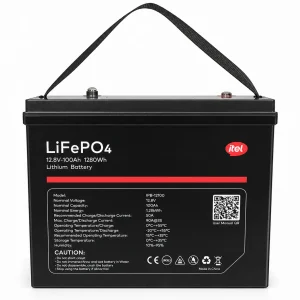 itel 12.8V 100Ah Lithium Battery 1280Wh – High Performance LiFePO4 Rechargeable Battery