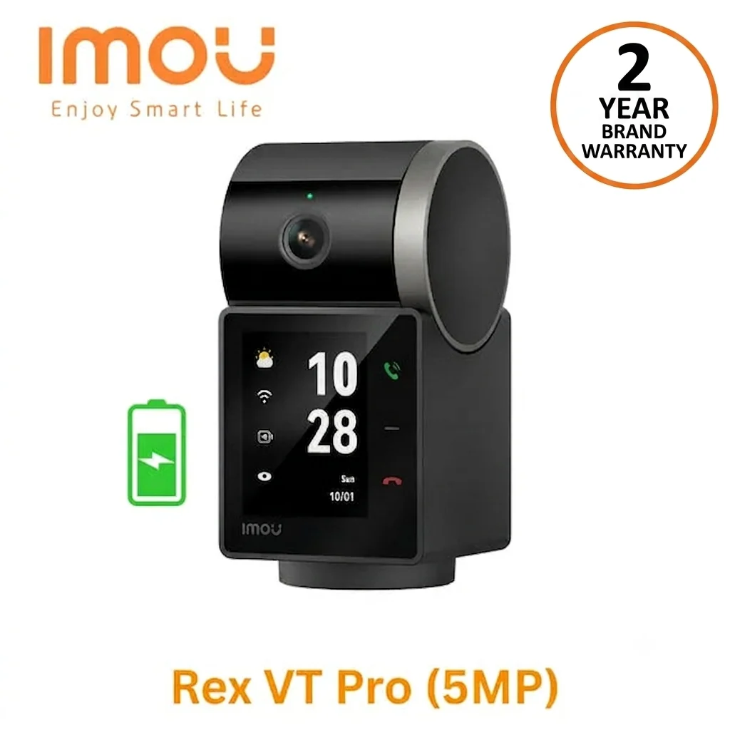 IMOU Rex VT Pro 5MP 3K WiFi Smart PTZ Security Camera IPC-S2VBP-5M0WR