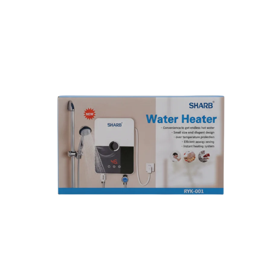 SHARB RYK-001 Instant Electric Water Heater | 5500W Fast Heating | IPX4 Waterproof | 220V - Image 2