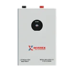 Inverex INV-LV-IP21 5.1kWh Lithium-Ion Battery | 100Ah LiFePO4 | Scalable Energy Storage Solution